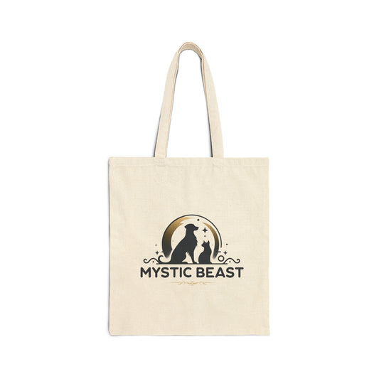 Custom Canvas Tote Bag – Personalized with Image & Text (2 Colors)