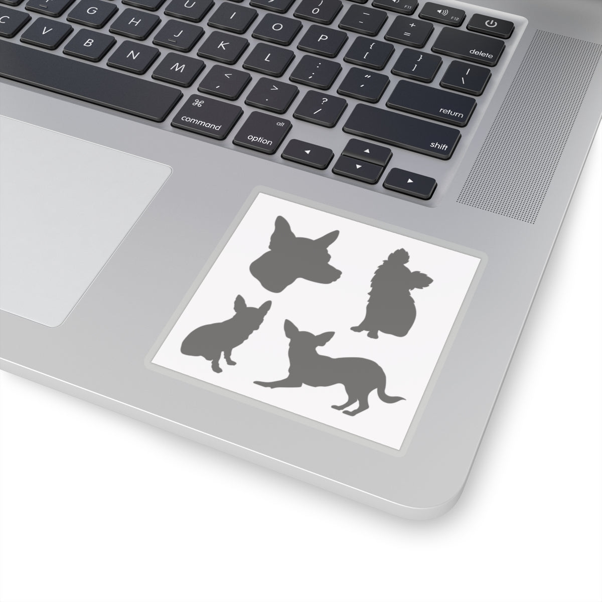 Chihuahua Silhouette Kiss-Cut Sticker