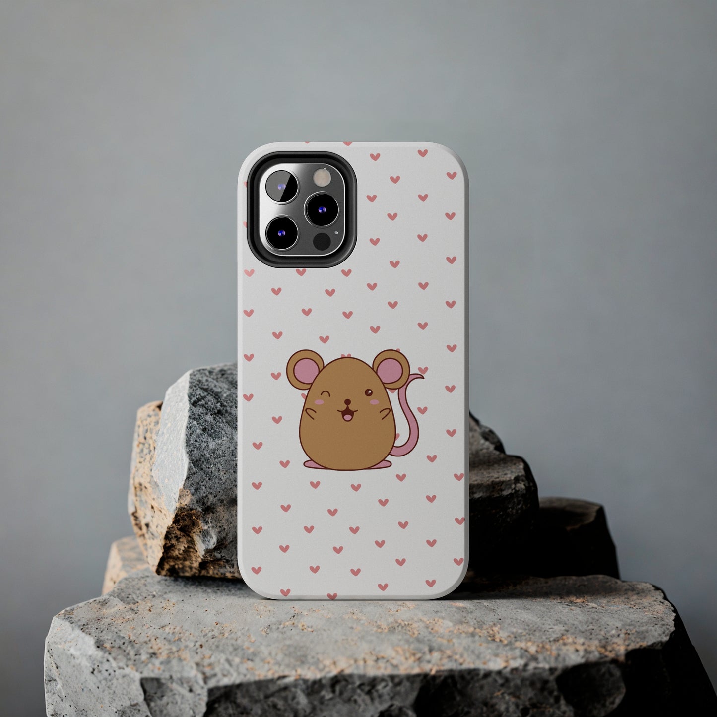 Cute Mouse Phone Case (Tough) -- [iPhone Only]