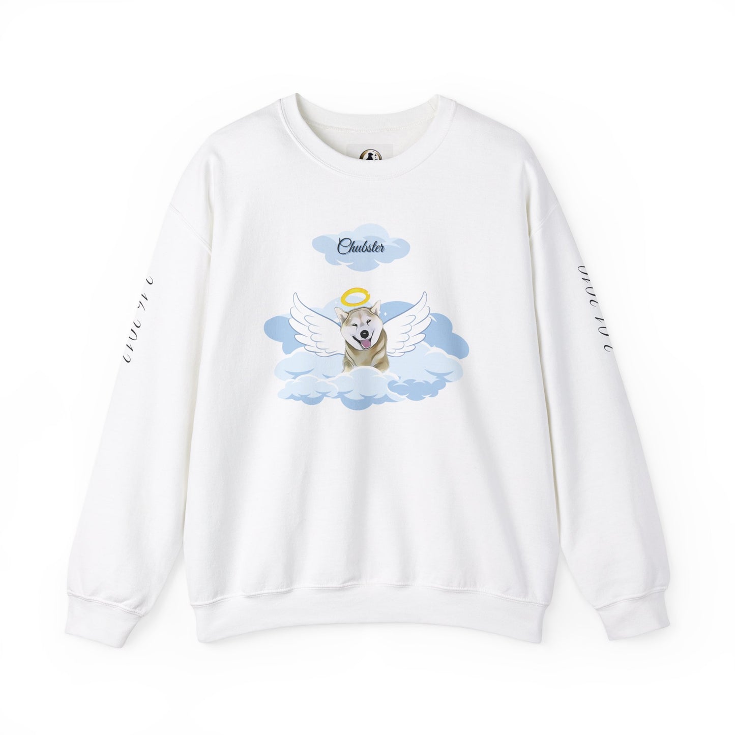 Personalized Rainbow Angel 🌈🐾💕 Heavy Blend™ Crewneck Sweatshirt