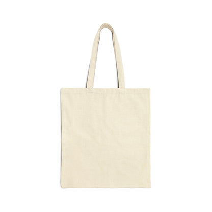 Custom Image, Custom Text Canvas Tote Bag, Personalized Tote Bag