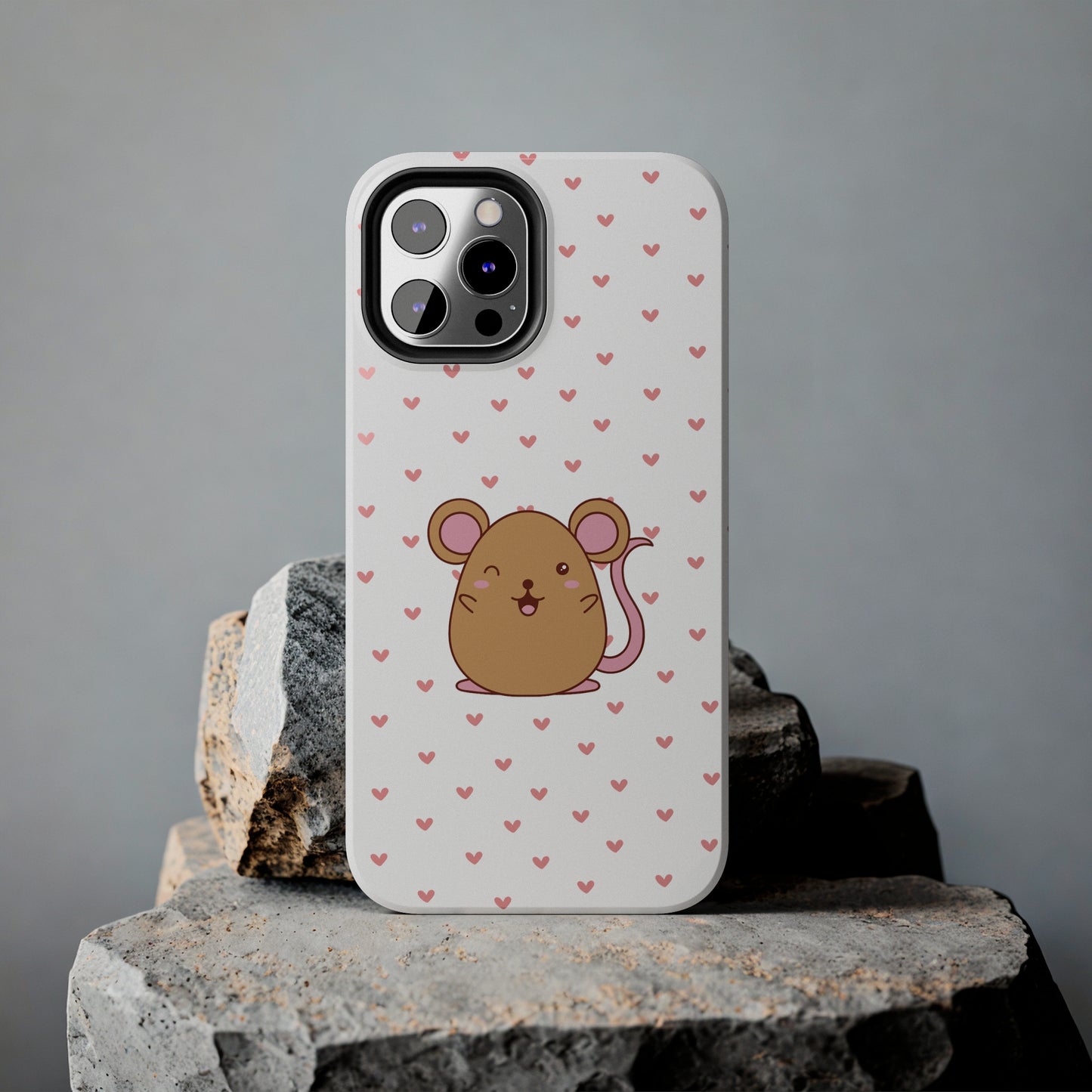 Cute Mouse Phone Case (Tough) -- [iPhone Only]