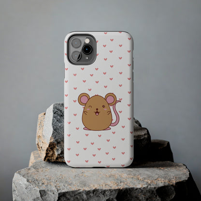 Cute Mouse Phone Case (Tough) -- [iPhone Only]