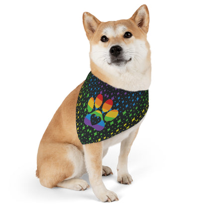 PRIDE, Rainbow Pet Bandana Collar (S - XL)