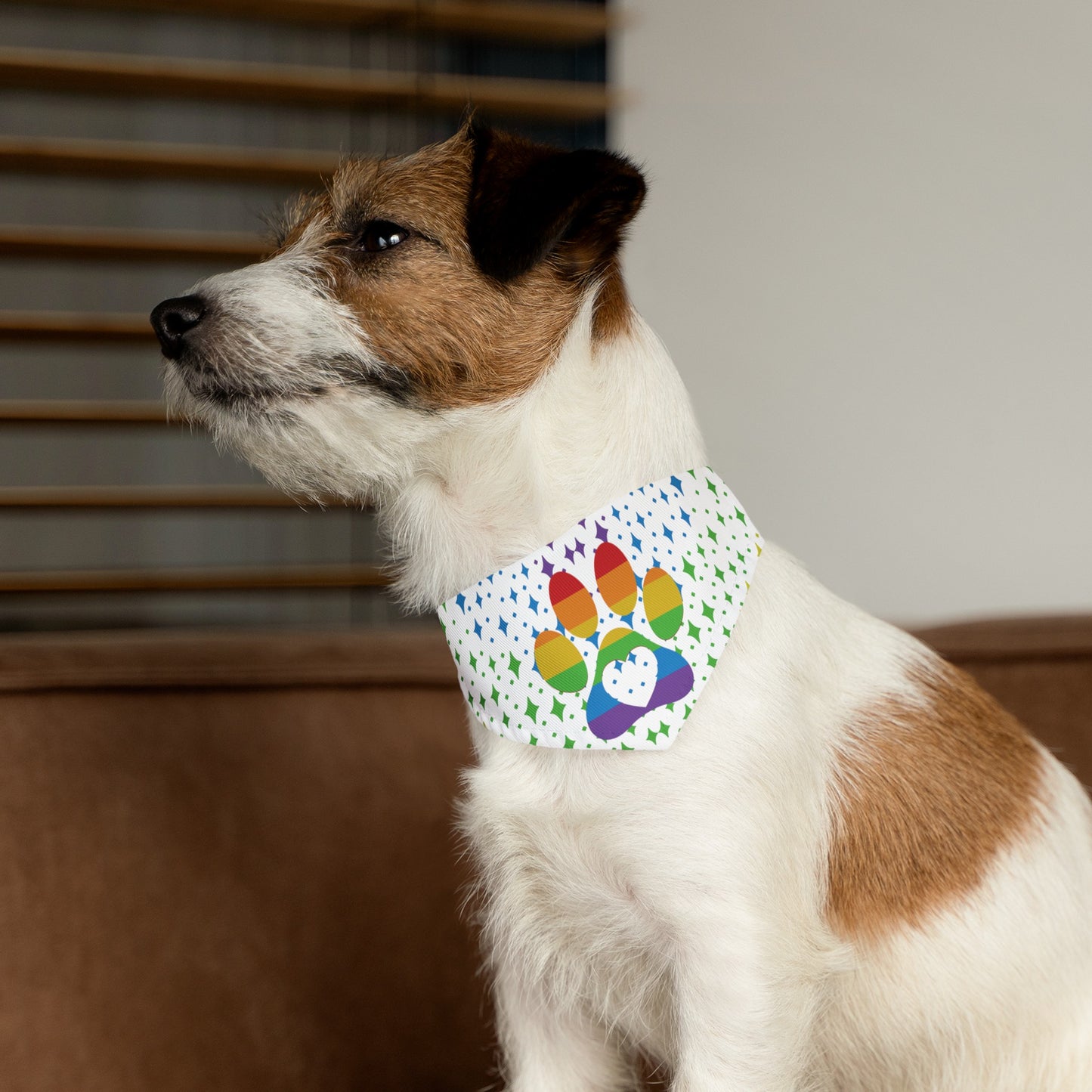 PRIDE, Rainbow Pet Bandana Collar (S - XL)