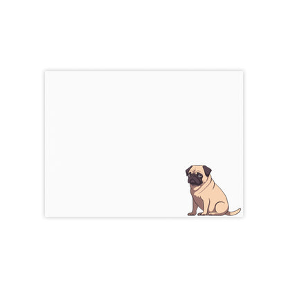 Pug Post-it® Note Pads (Multiple Sizes & Colors)