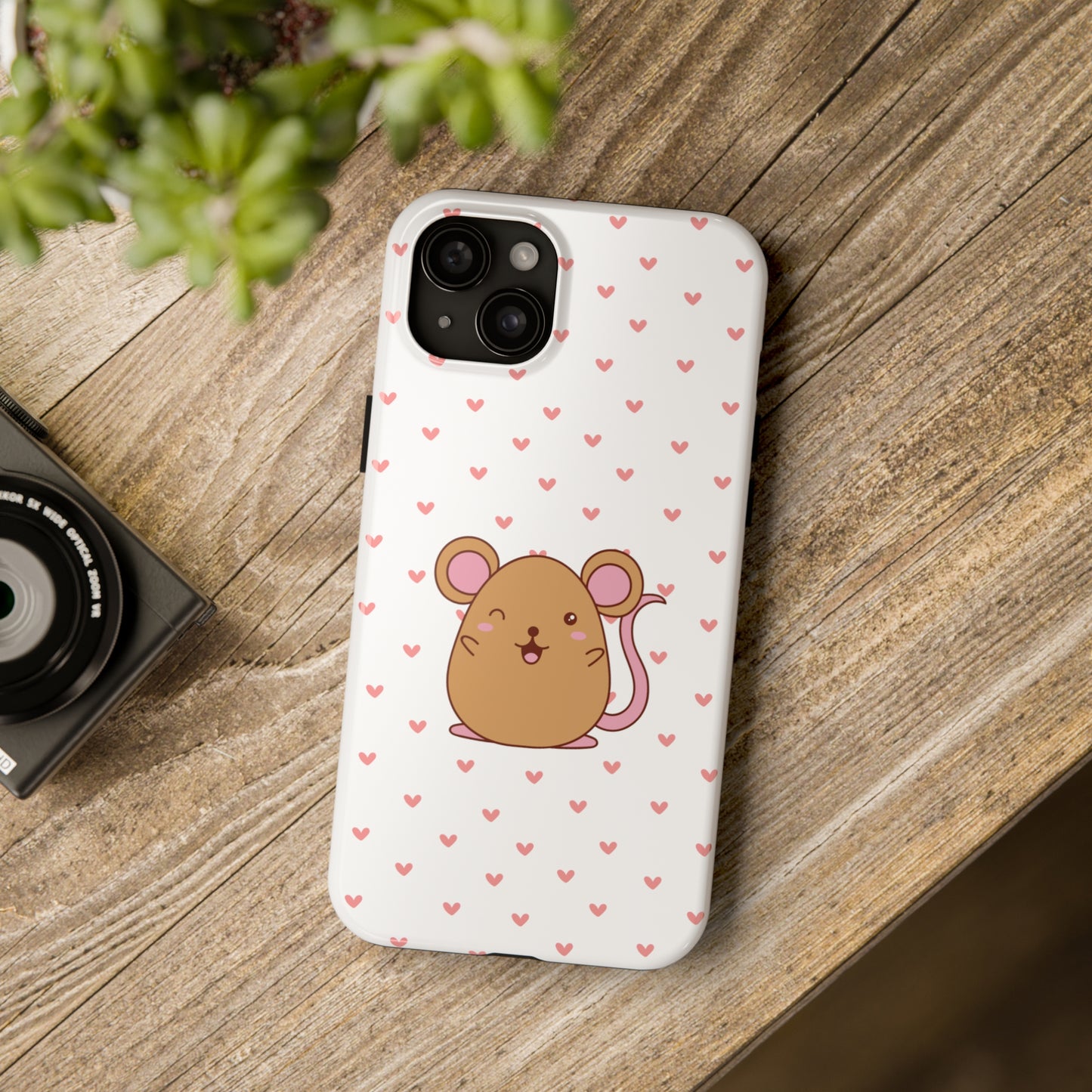 Cute Mouse Phone Case (Tough) -- [iPhone Only]