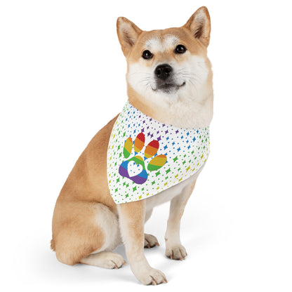 PRIDE, Rainbow Pet Bandana Collar (S - XL)