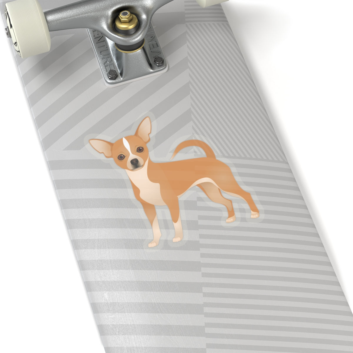 Tan Chihuahua Kiss-Cut Sticker