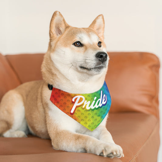 Rainbow PRIDE Pet Bandana Collar (S - XL)