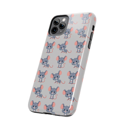 Cute Rat Pattern Phone Case (Tough) -- [iPhone Only]