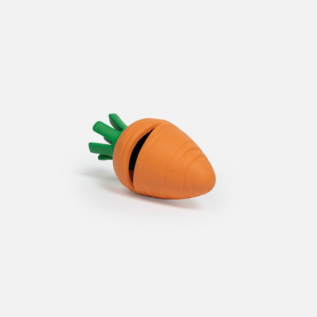 Carrot Rubber Dog Toy 