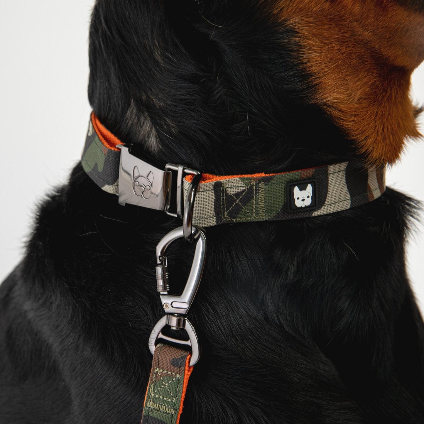 Camo Poplin Dog Leash