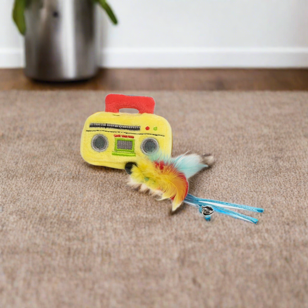 Lush Stereo Cat Toy