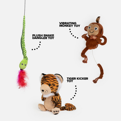 Rainforest Cat Toy Bundle (3-Pack)