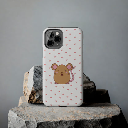 Cute Mouse Phone Case (Tough) -- [iPhone Only]