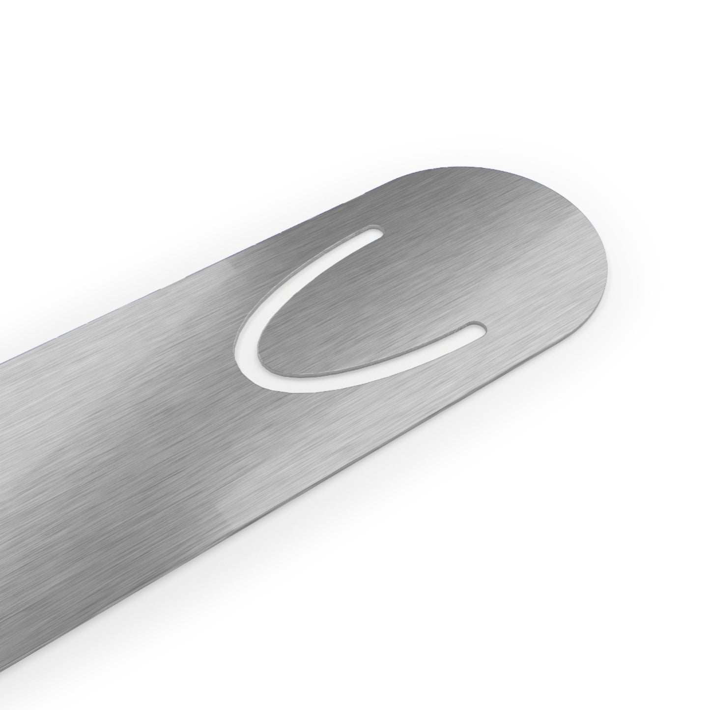 Aluminum Back of Bookmark