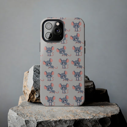 Cute Rat Pattern Phone Case (Tough) -- [iPhone Only]