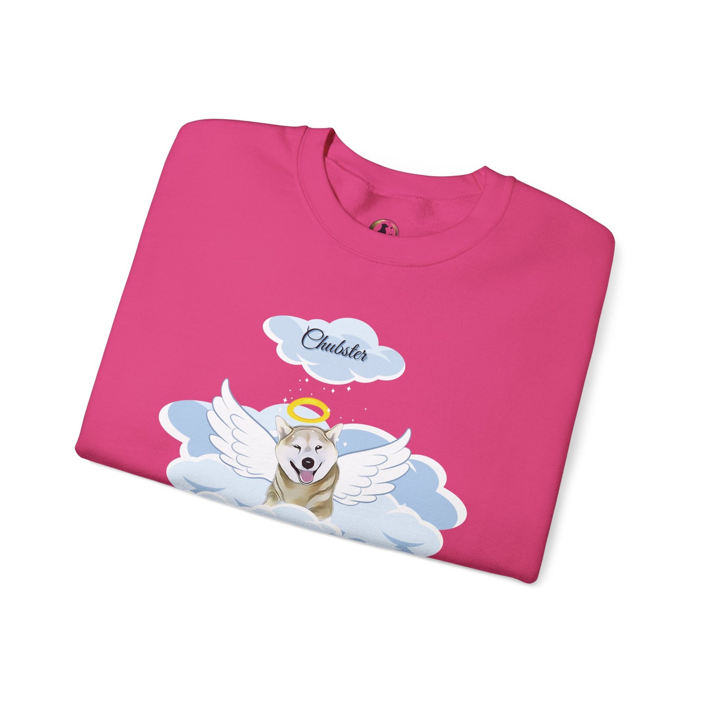 Personalized Rainbow Angel 🌈🐾💕 Heavy Blend™ Crewneck Sweatshirt