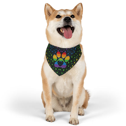 PRIDE, Rainbow Pet Bandana Collar (S - XL)