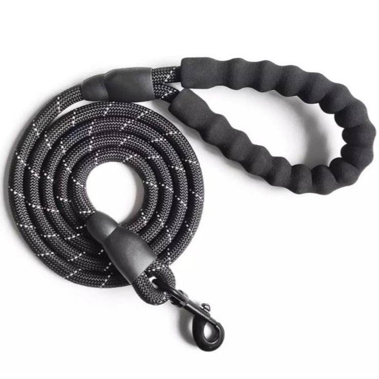 Rope Dog Leash w/ Comfort Handle - 5 Ft