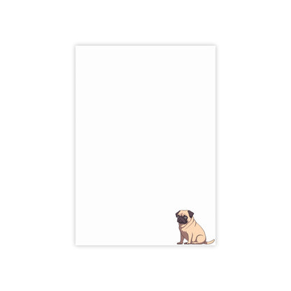 Pug Post-it® Note Pads (Multiple Sizes & Colors)