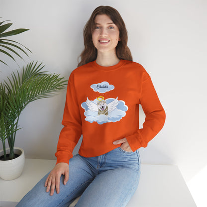 Personalized Rainbow Angel 🌈🐾💕 Heavy Blend™ Crewneck Sweatshirt