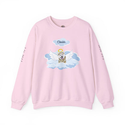 Personalized Rainbow Angel 🌈🐾💕 Heavy Blend™ Crewneck Sweatshirt