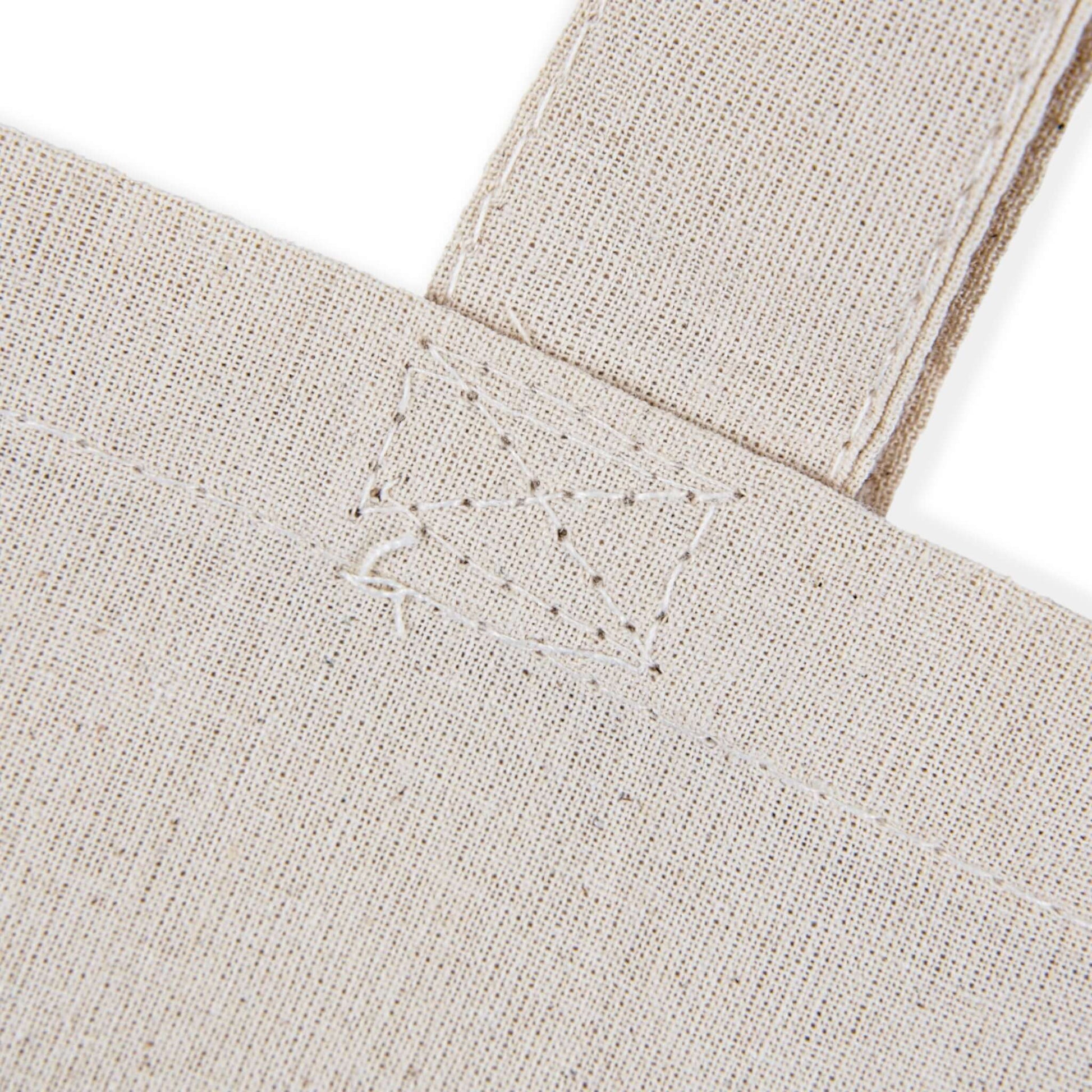 Close-up of the Eco-Friendly Turtle Tote Bag showcasing durable stitching and organic cotton fabric.