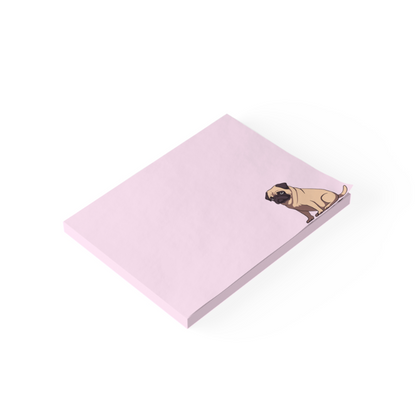 Pug Post-it® Note Pads (Multiple Sizes & Colors)