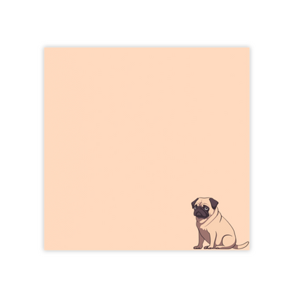 Pug Post-it® Note Pads (Multiple Sizes & Colors)