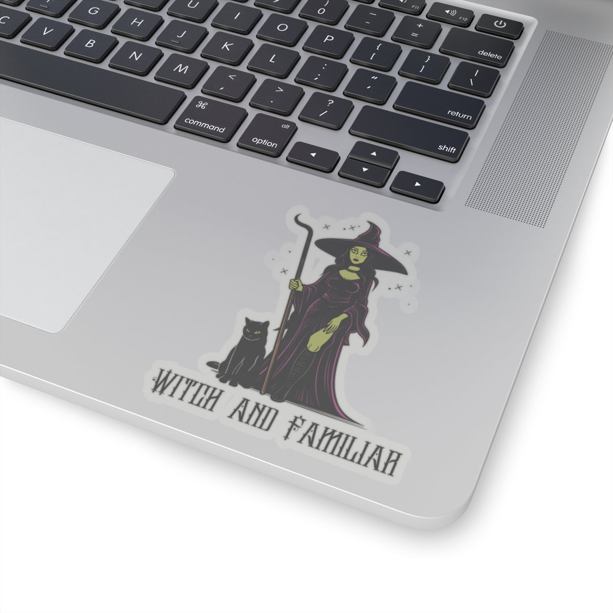 'Witch and Familiar' Kiss-Cut Sticker