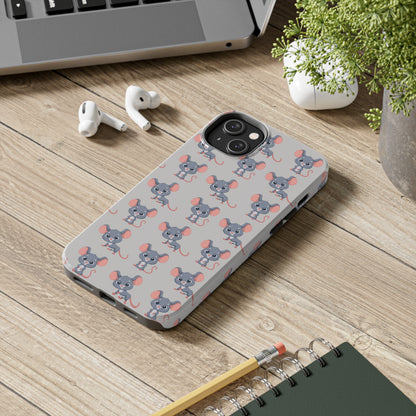 Cute Rat Pattern Phone Case (Tough) -- [iPhone Only]