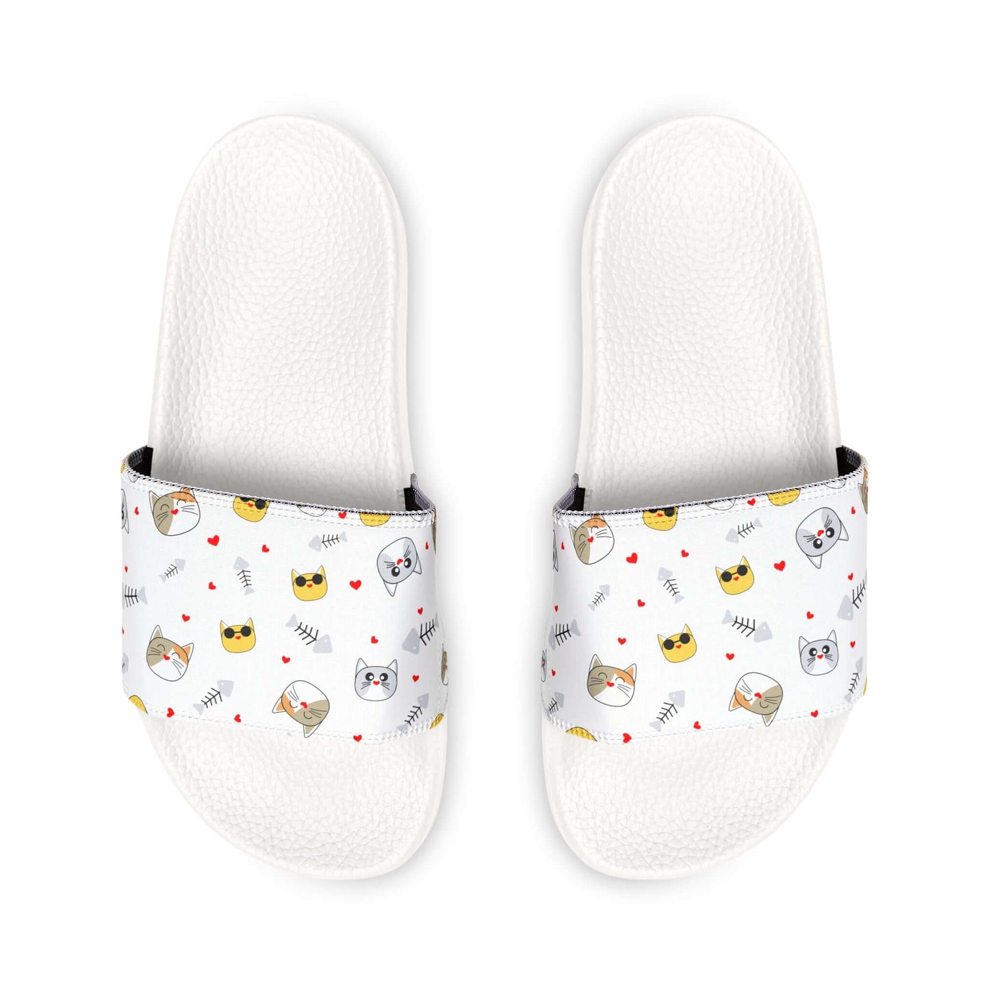 Cat Pattern Slide Sandals