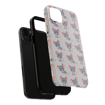 Cute Rat Pattern Phone Case (Tough) -- [iPhone Only]