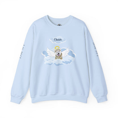 Personalized Rainbow Angel 🌈🐾💕 Heavy Blend™ Crewneck Sweatshirt