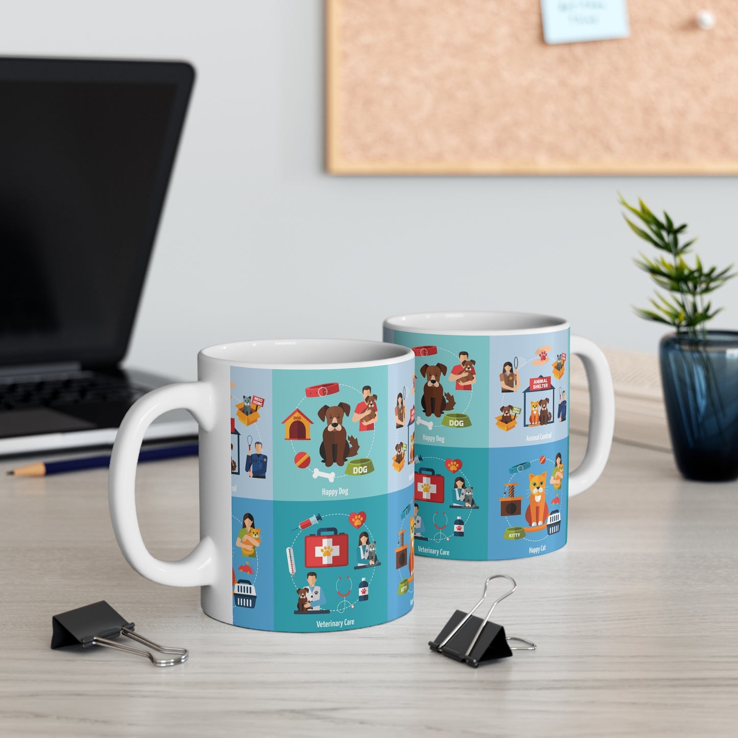 "Heroes of the Rescue" Animal Shelter Mug – 11 oz Tribute to Shelter Staff, Vet Teams & Animal Control