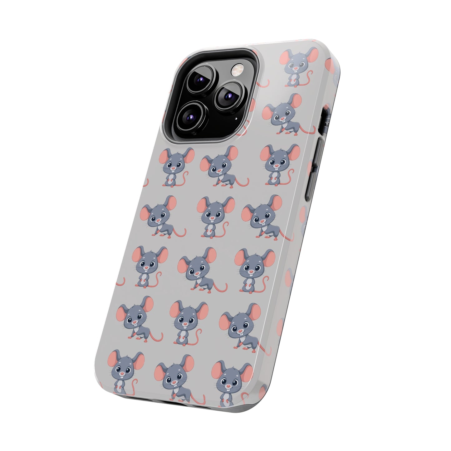 Cute Rat Pattern Phone Case (Tough) -- [iPhone Only]