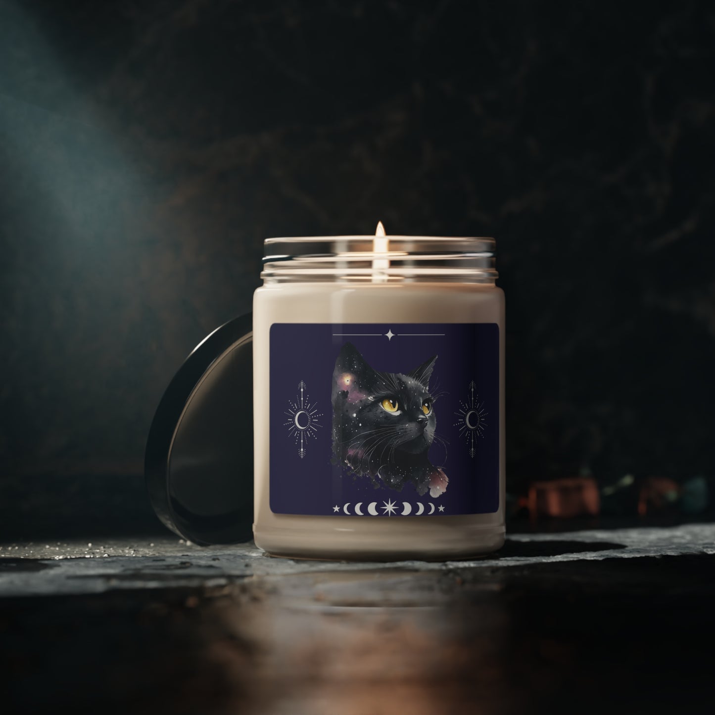 Galaxy Cat Soy Candle (9 Scents)