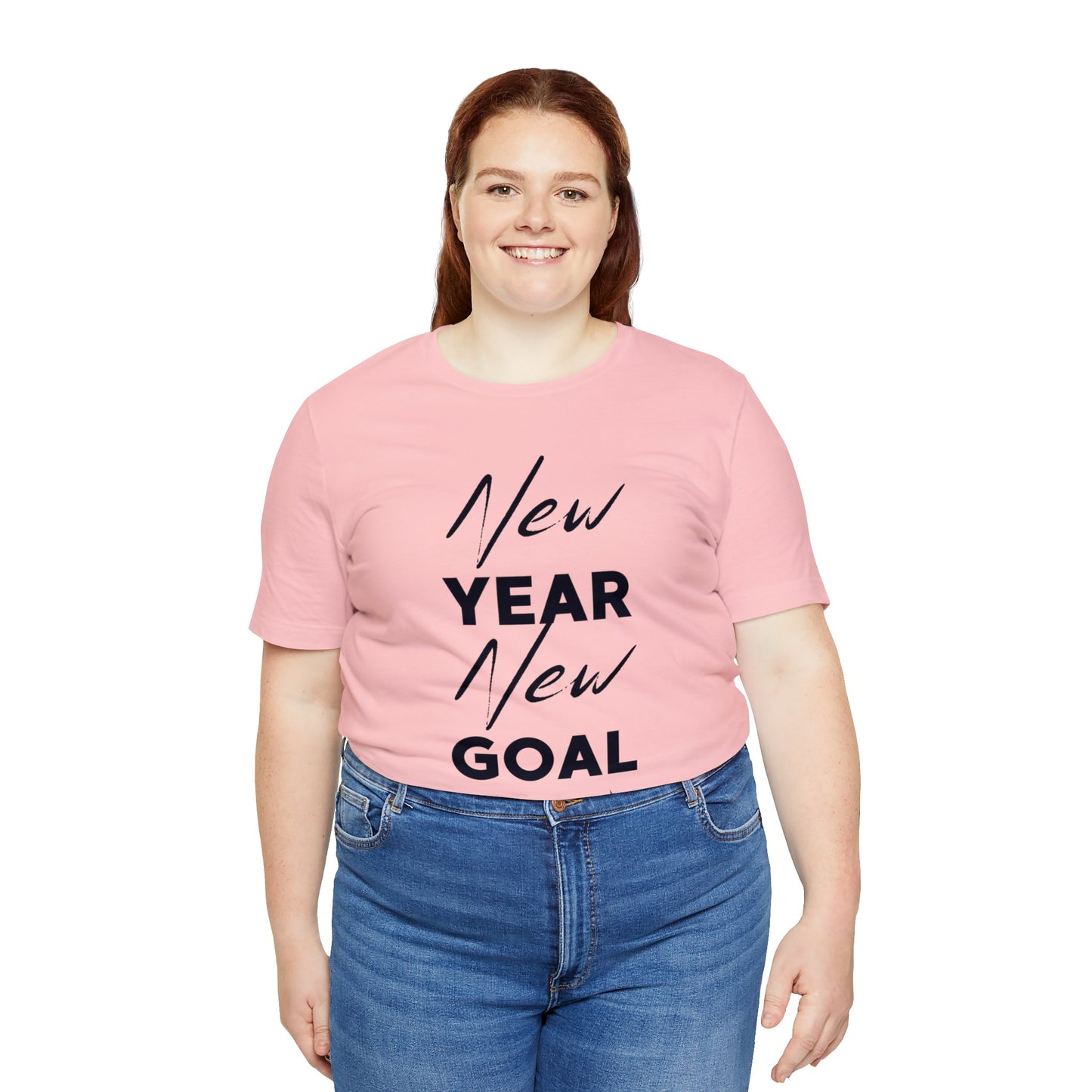 "New Year, New Goal -- Become a Foster" T-Shirt Unisex Short Sleeve Tee (Multiple Sizes & Colors)