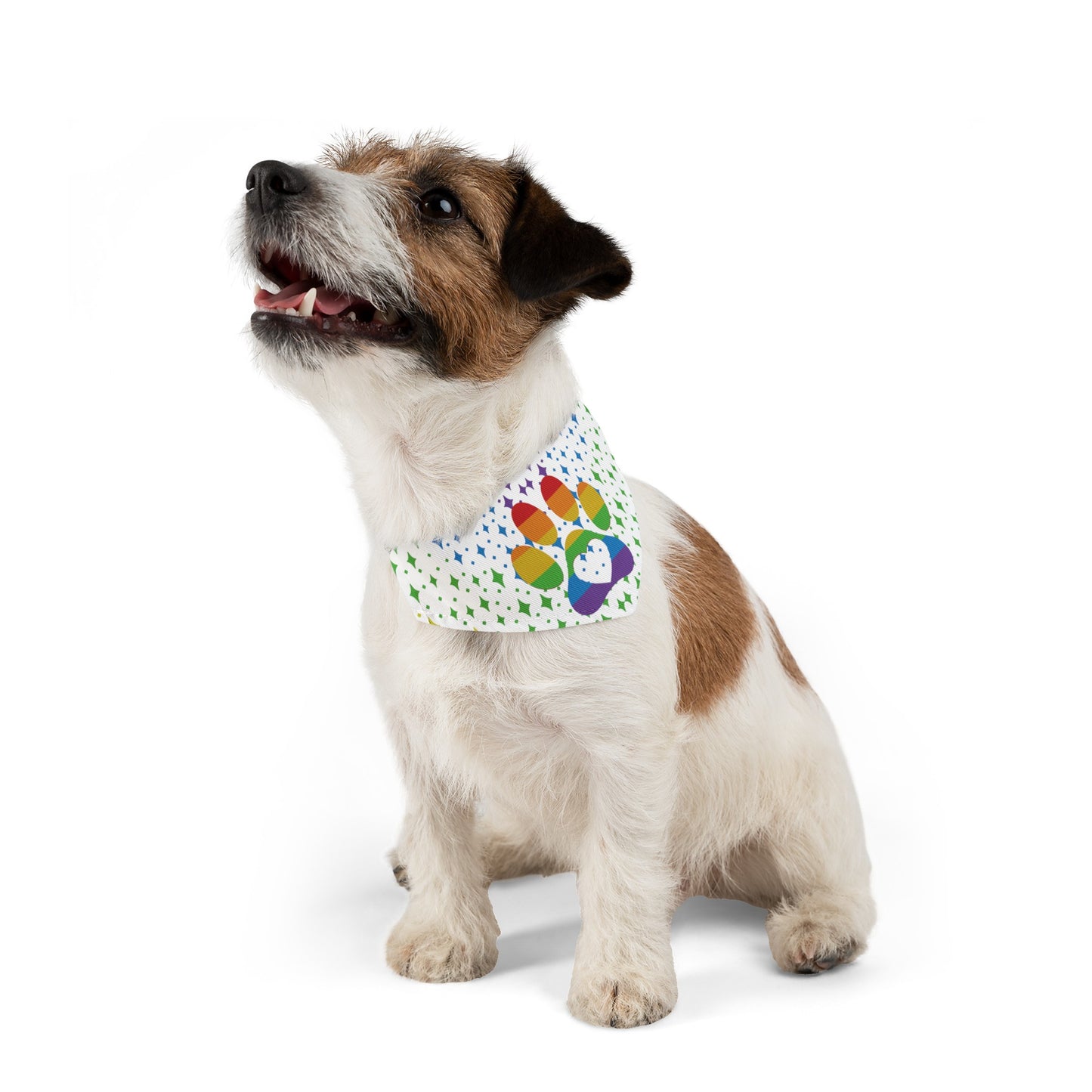 PRIDE, Rainbow Pet Bandana Collar (S - XL)