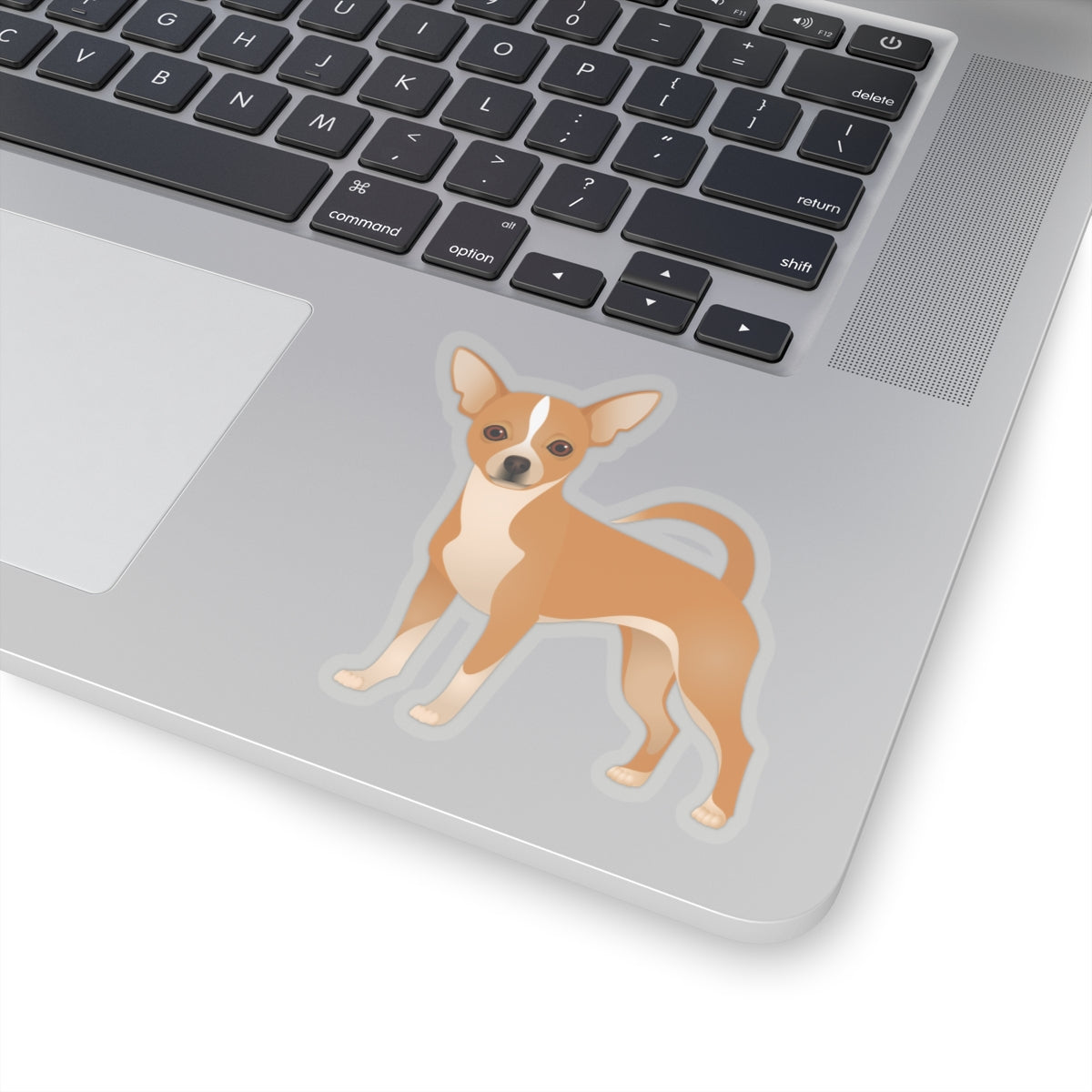 Tan Chihuahua Kiss-Cut Sticker