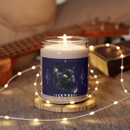 Galaxy Cat Soy Candle (9 Scents)