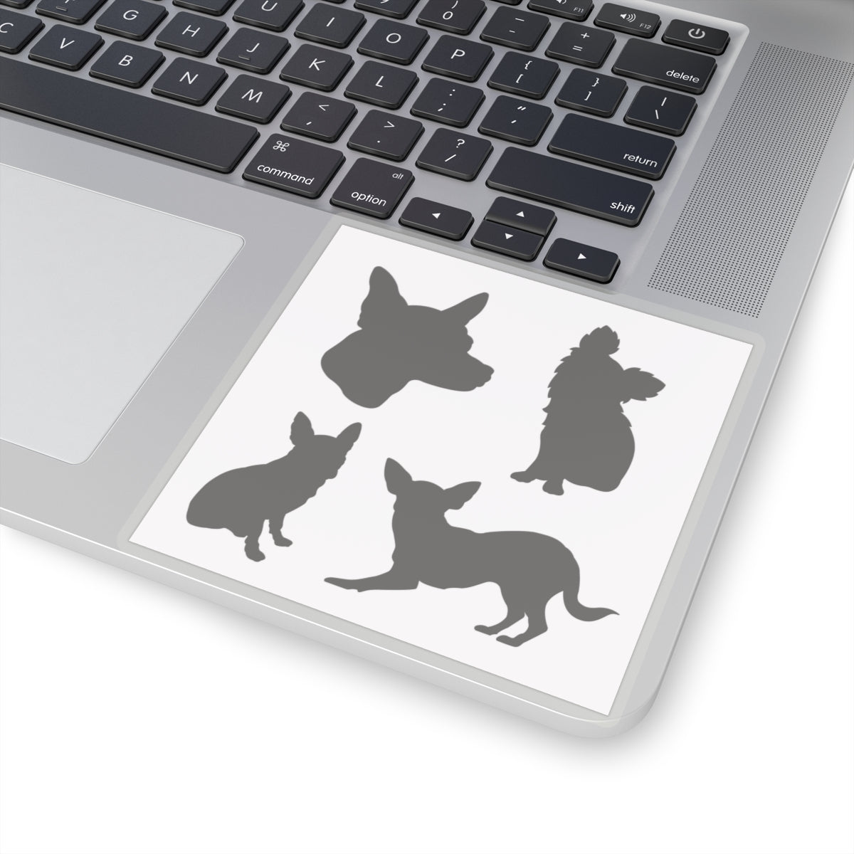 Chihuahua Silhouette Kiss-Cut Sticker