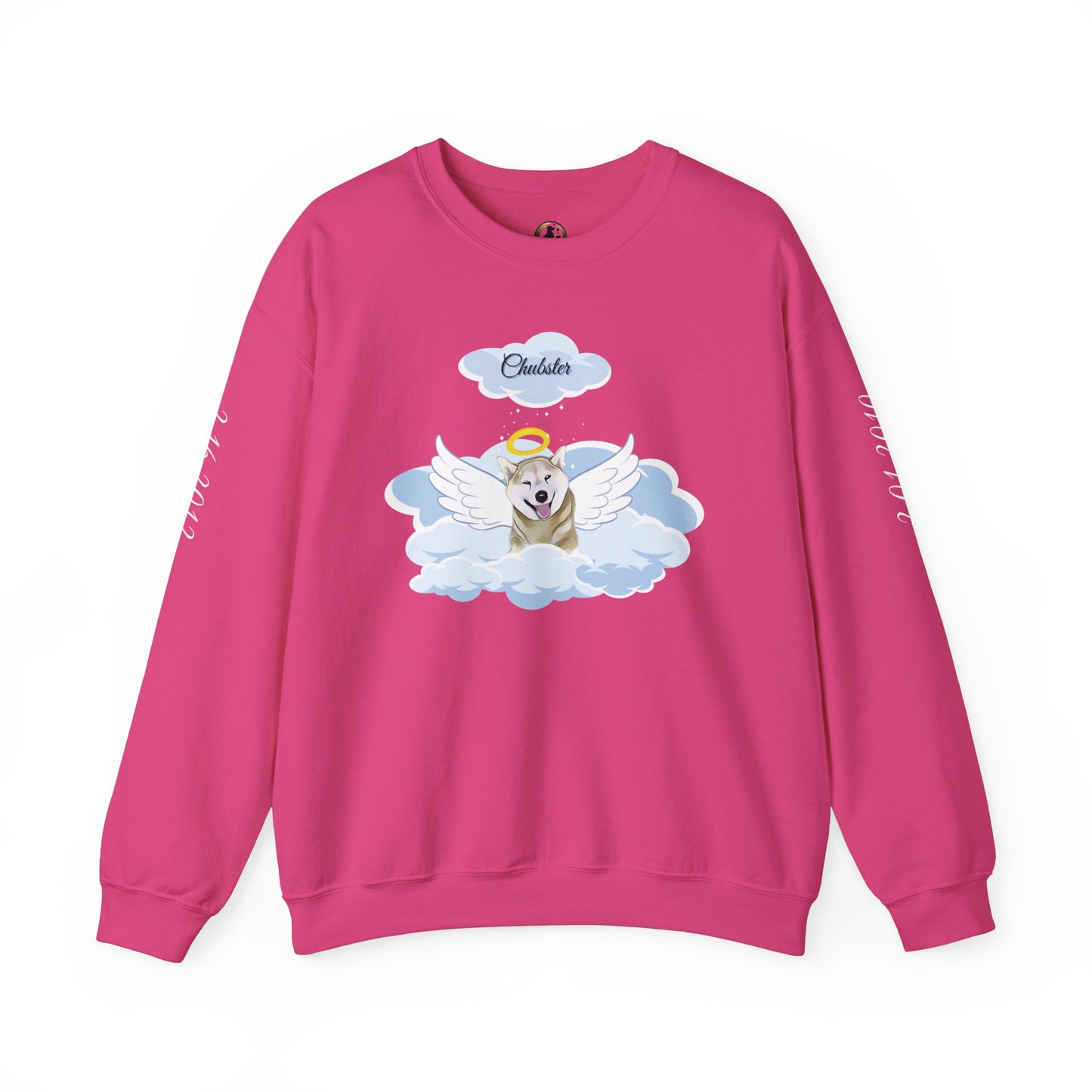 Personalized Rainbow Angel 🌈🐾💕 Heavy Blend™ Crewneck Sweatshirt