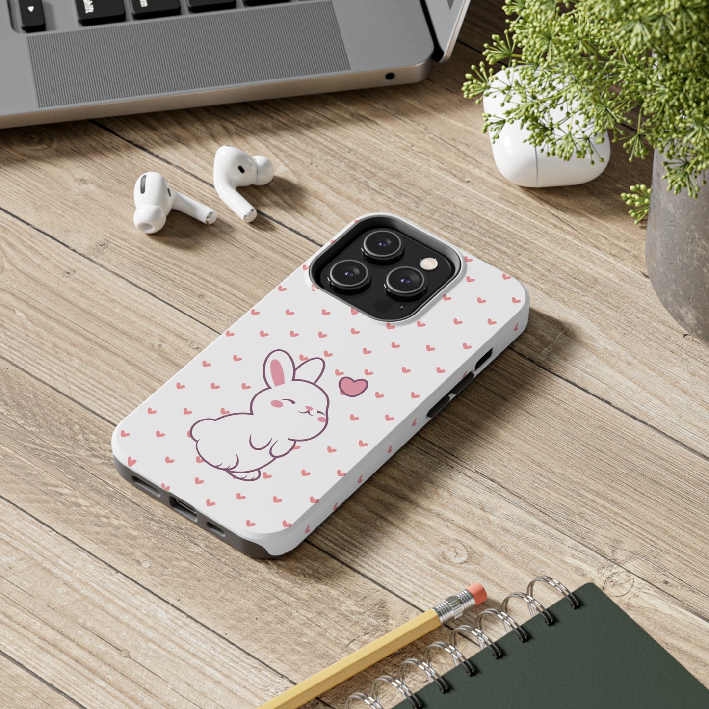 Cute Rabbit Phone Case (Tough) -- [iPhone Only]