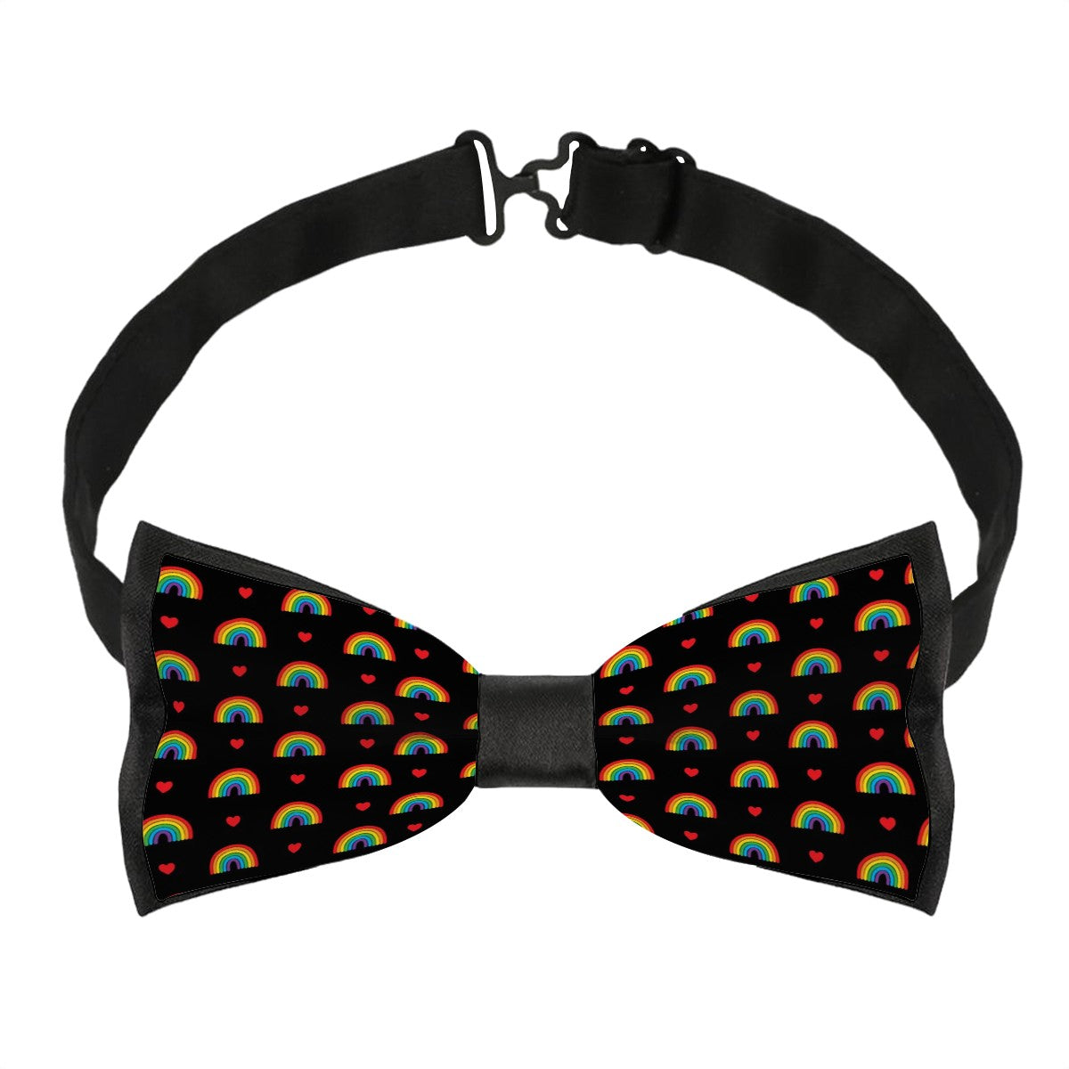 Rainbow Bow Tie for Men