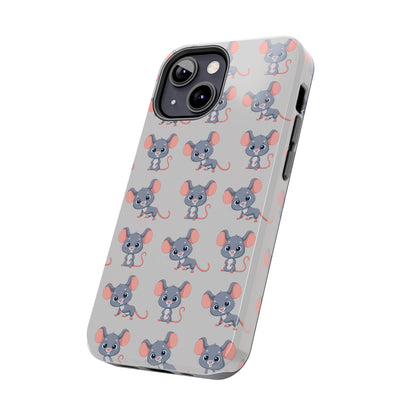 Cute Rat Pattern Phone Case (Tough) -- [iPhone Only]