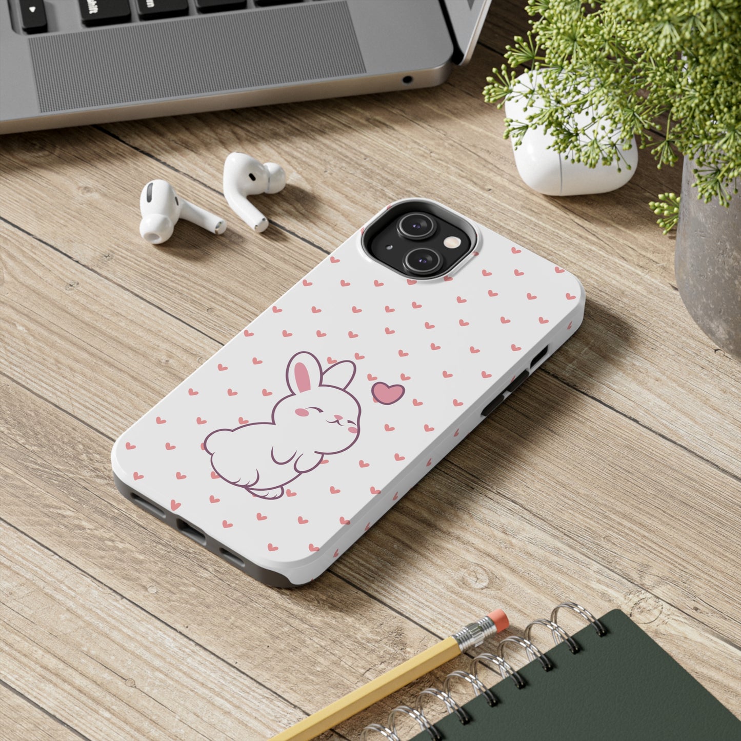 Cute Rabbit Phone Case (Tough) -- [iPhone Only]