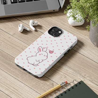 Cute Rabbit Phone Case (Tough) -- [iPhone Only]